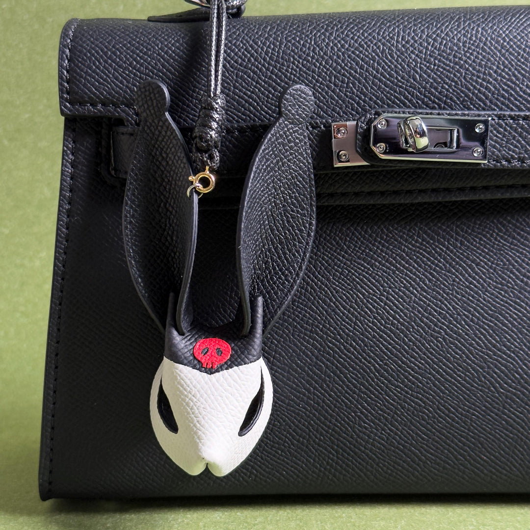Leather Bunny Keychain & Bag Charm — product photograph 5
