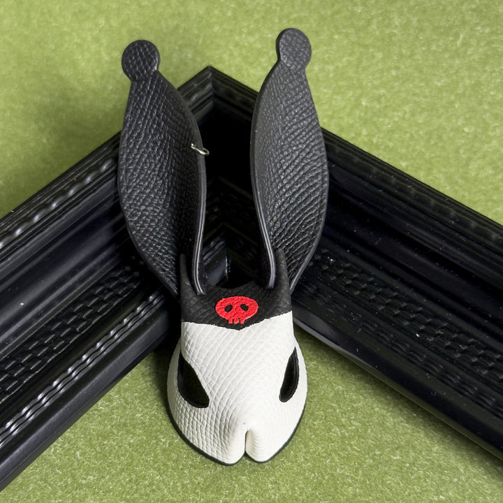 Leather Bunny Keychain & Bag Charm — product photograph 11