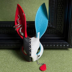 Leather Bunny Keychain & Phone Charm — product photograph 13