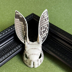 Snakeskin & Lambskin Bunny Bag Charm — product photograph 10