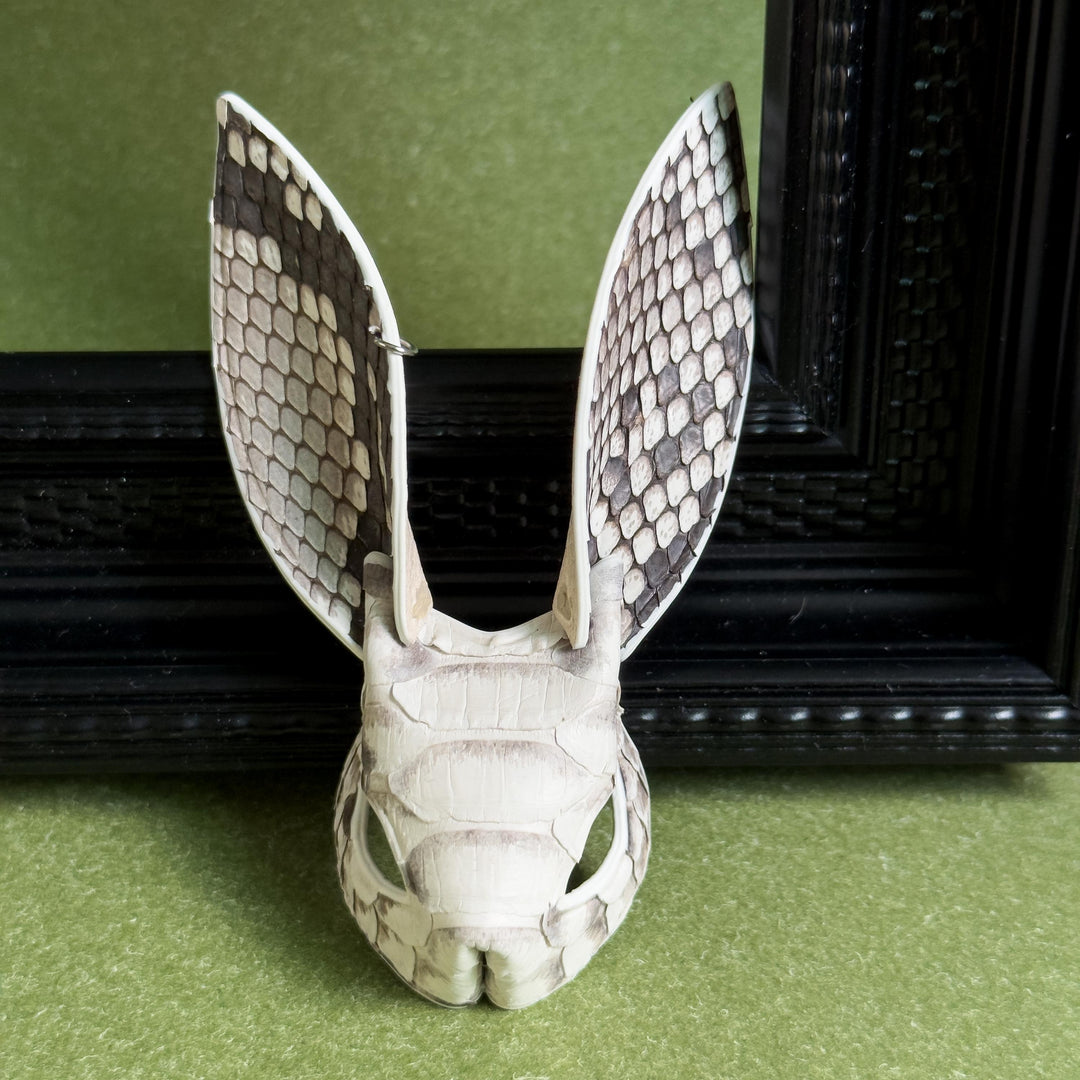 Snakeskin & Lambskin Bunny Bag Charm — product photograph 12