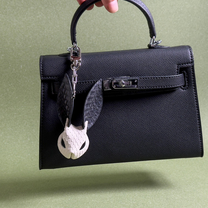 Leather Bunny Keychain & Bag Charm — product photograph 7