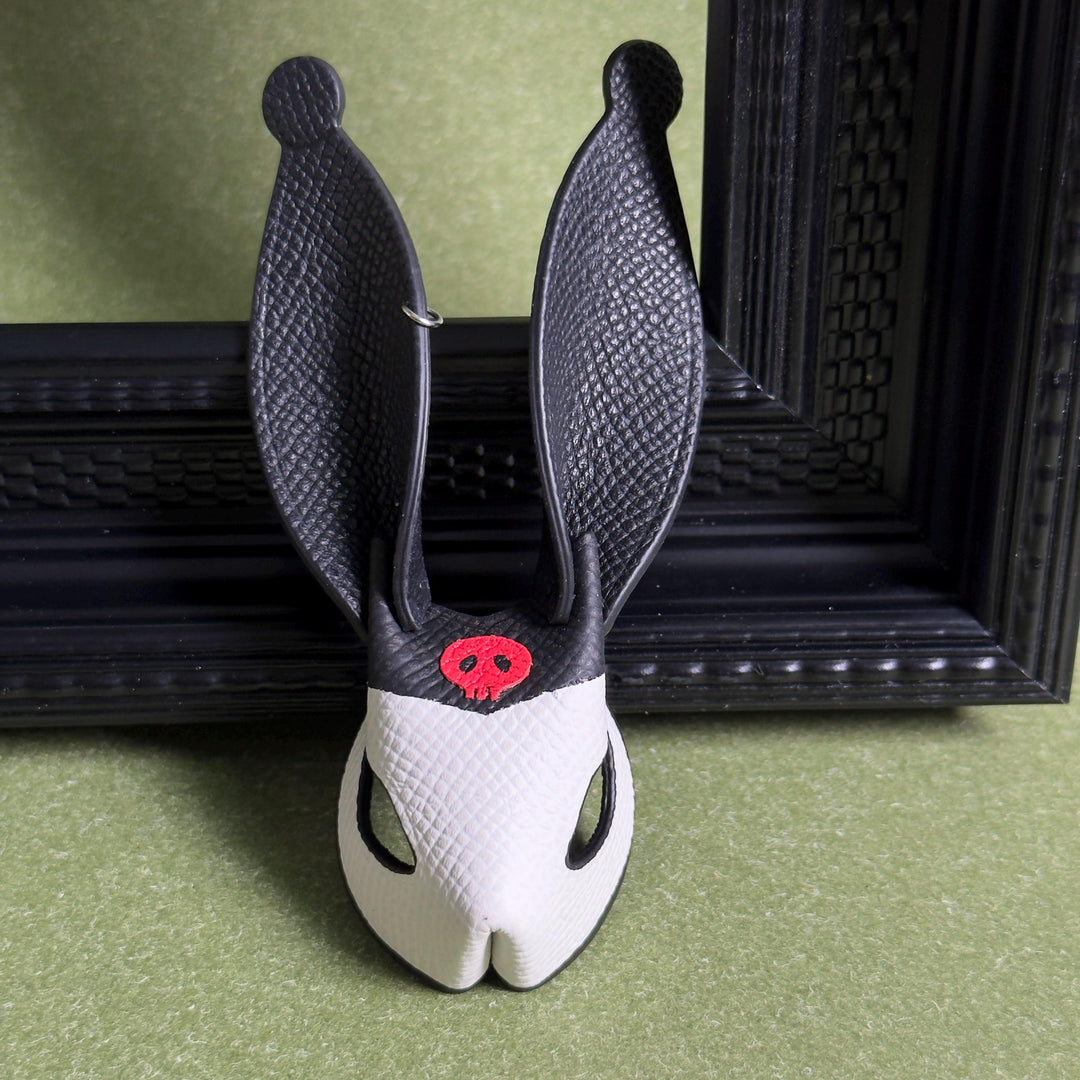 Leather Bunny Keychain & Bag Charm — product photograph 12