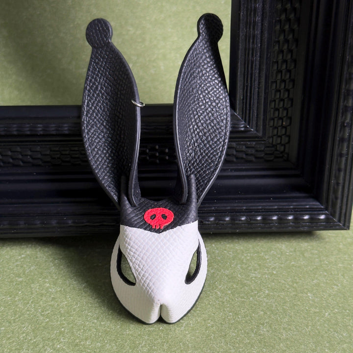 Leather Bunny Keychain & Bag Charm — product photograph 12