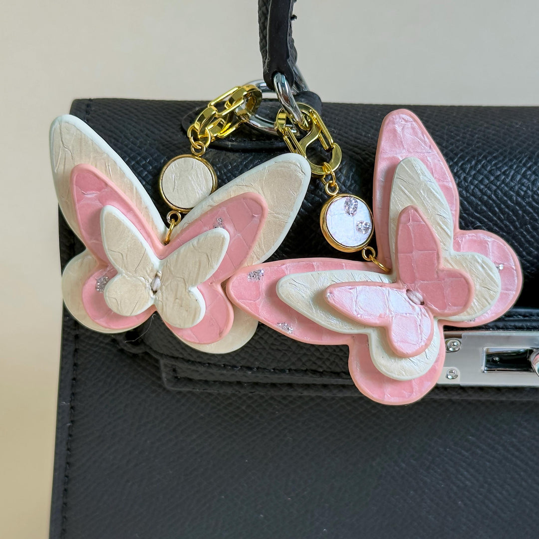 Leather Butterfly Zipper Charm — product photograph 12