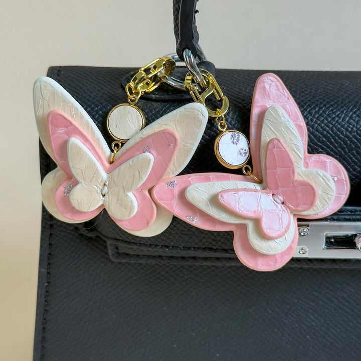 Leather Butterfly Zipper Charm — product photograph 12
