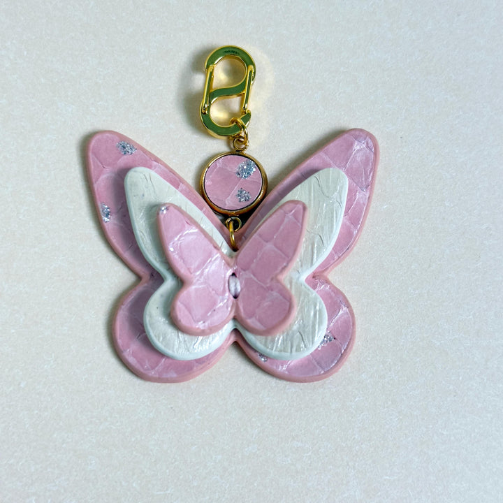 Leather Butterfly Zipper Charm — product photograph 10
