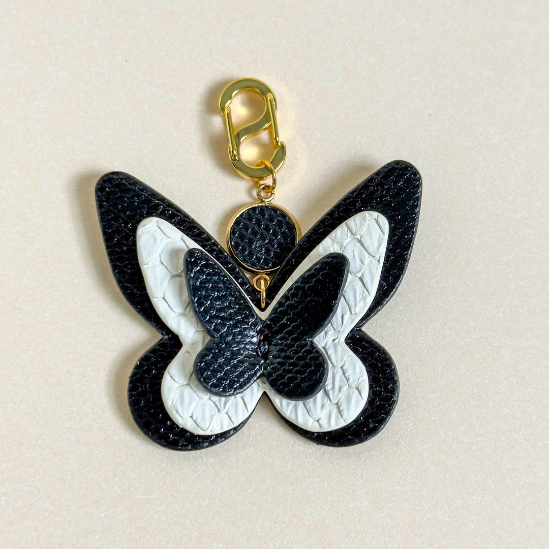 Leather Butterfly Zipper Charm — product photograph 8