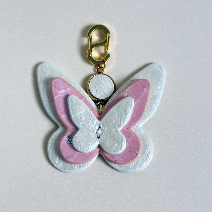 Leather Butterfly Zipper Charm — product photograph 9