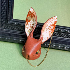 Whimsigoth Horsehair Bunny Bag Charm — product photograph 9