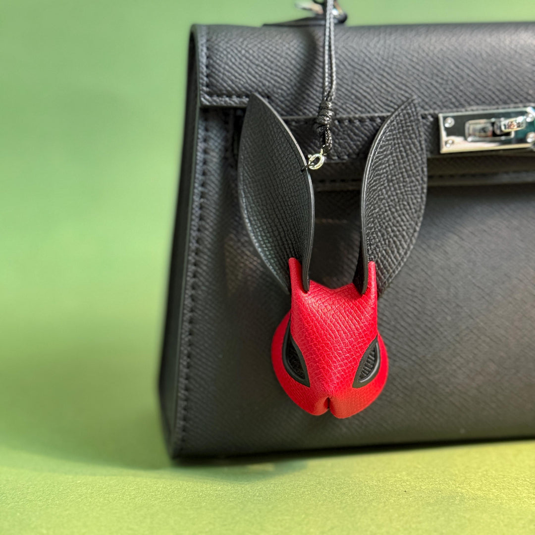 Antihero Lambskin Bunny Bag Charm — product photograph 1