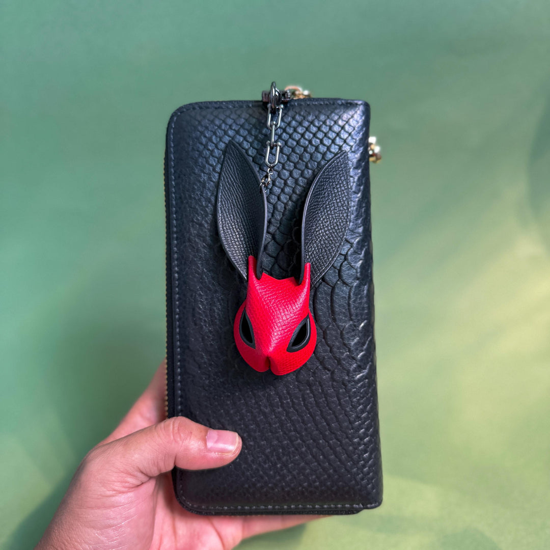 Antihero Lambskin Bunny Bag Charm — product photograph 5