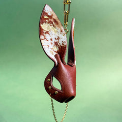 Whimsigoth Horsehair Bunny Bag Charm — product photograph 7