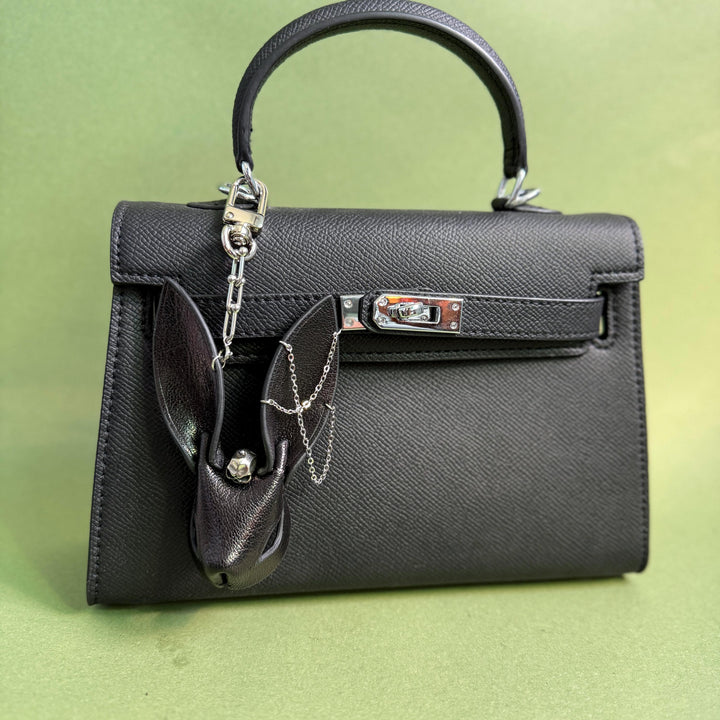 Wicked Lambskin Bunny Bag Charm — product photograph 4