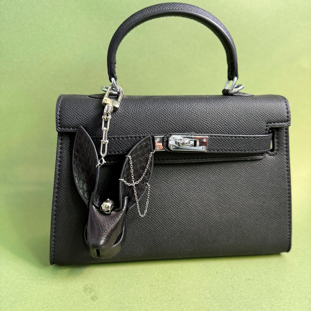Wicked Lambskin Bunny Bag Charm — product photograph 5