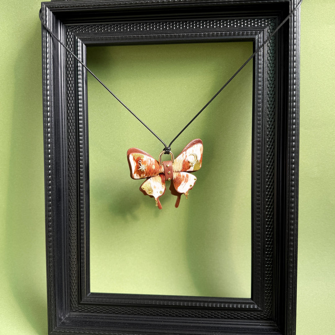Horsehair & Lambskin Butterfly Bag Charm — product photograph 10