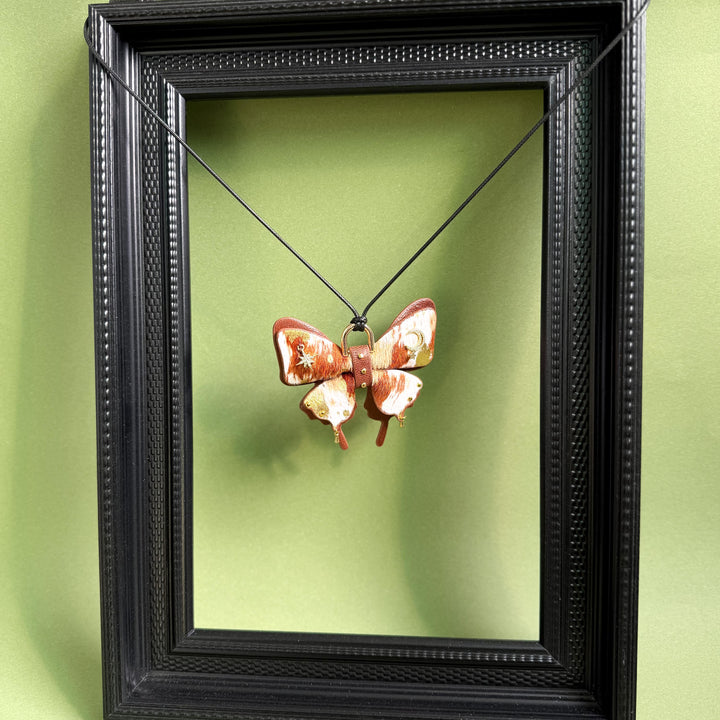 Horsehair & Lambskin Butterfly Bag Charm — product photograph 10