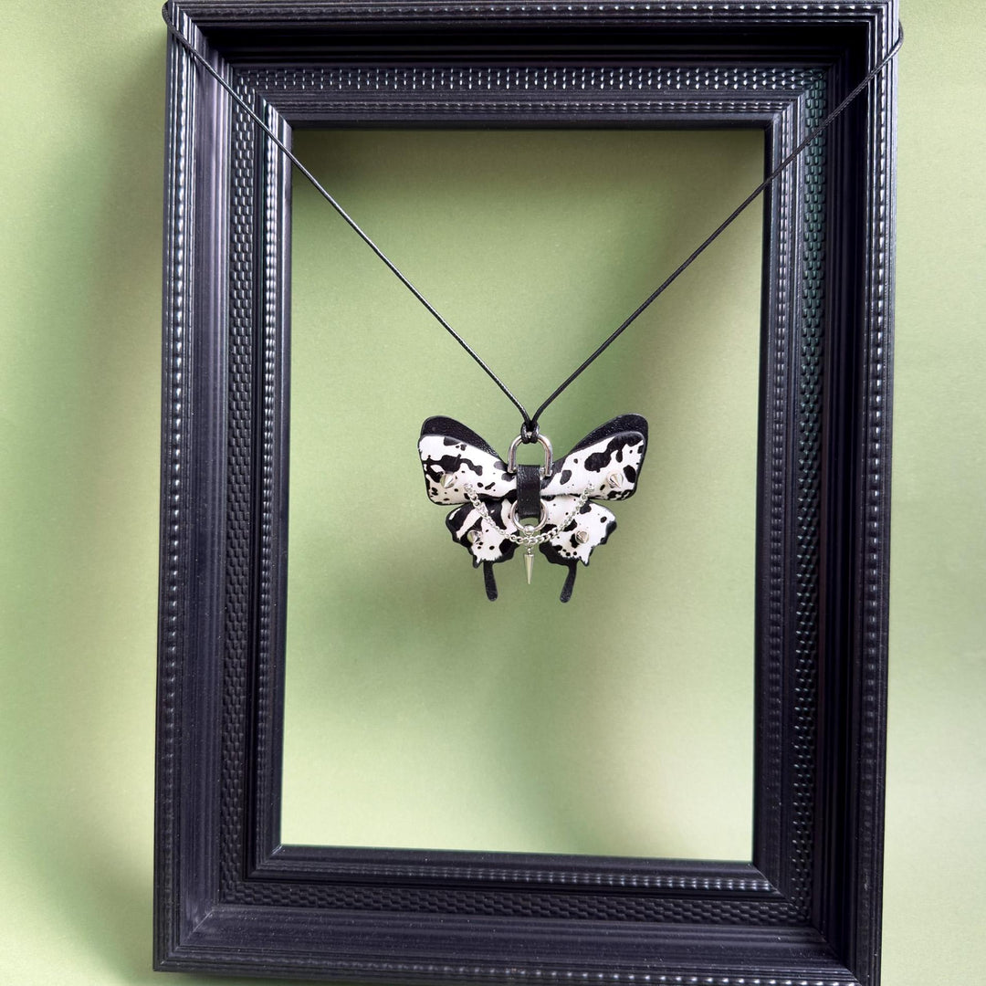 Horsehair Leather Butterfly Bag Charm — product photograph 10