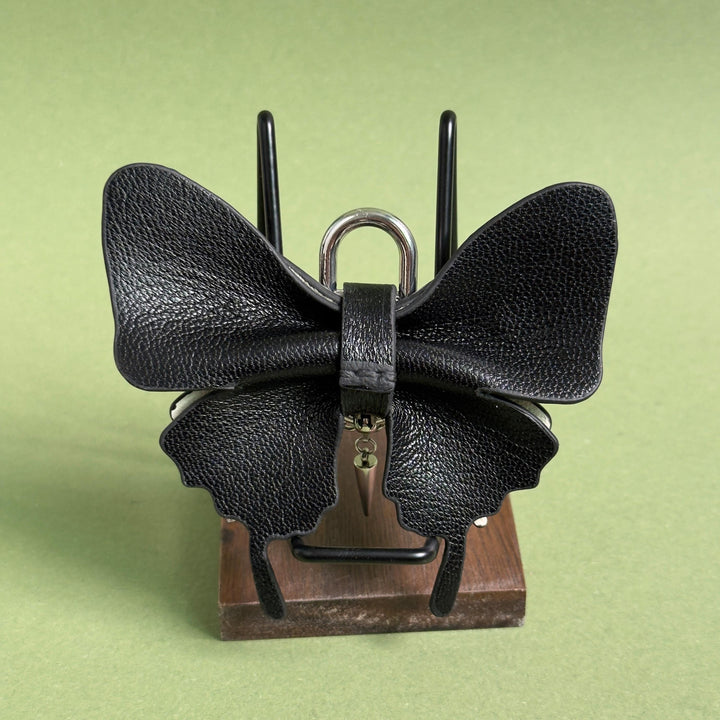 Horsehair Leather Butterfly Bag Charm — product photograph 9