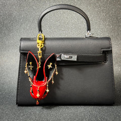 Gothic Horsehair Rabbit Bag Charm — product photograph 12